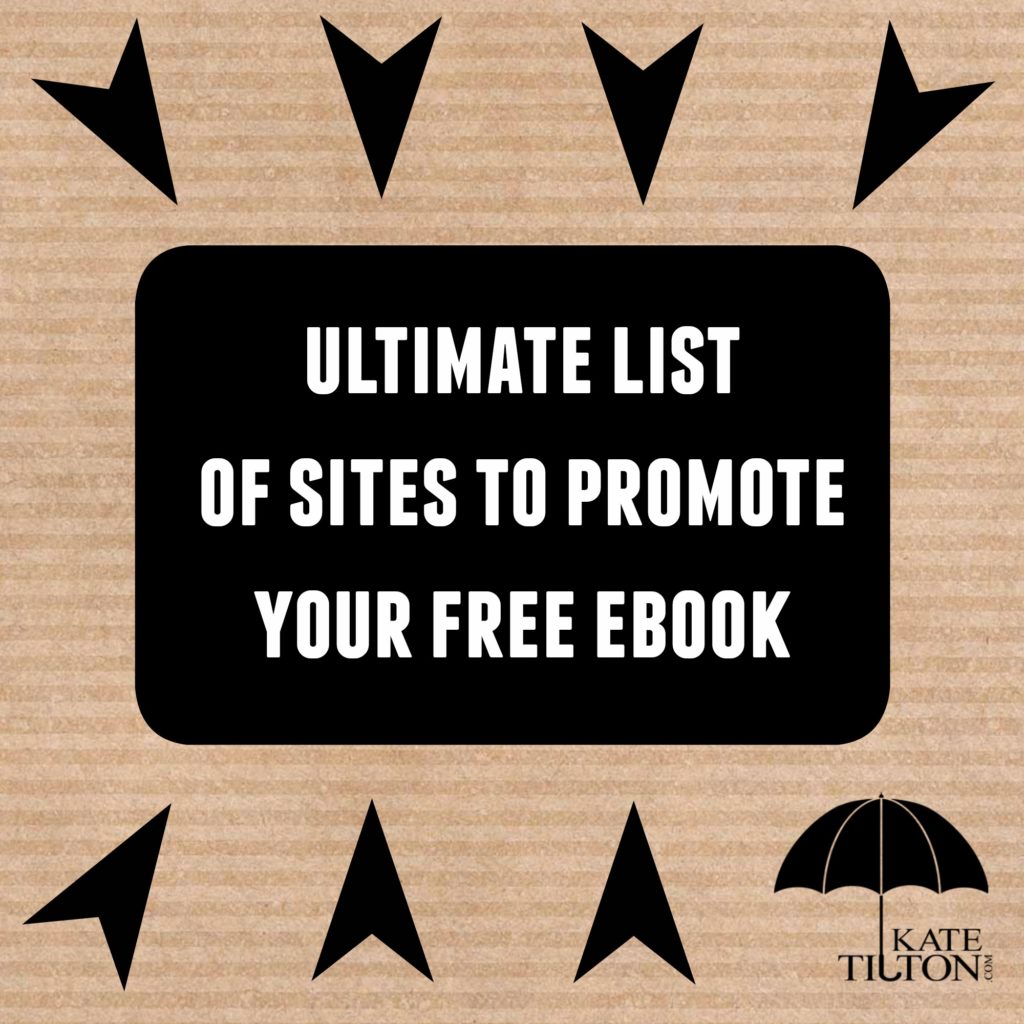 ultimate list of sites to promote your ebook