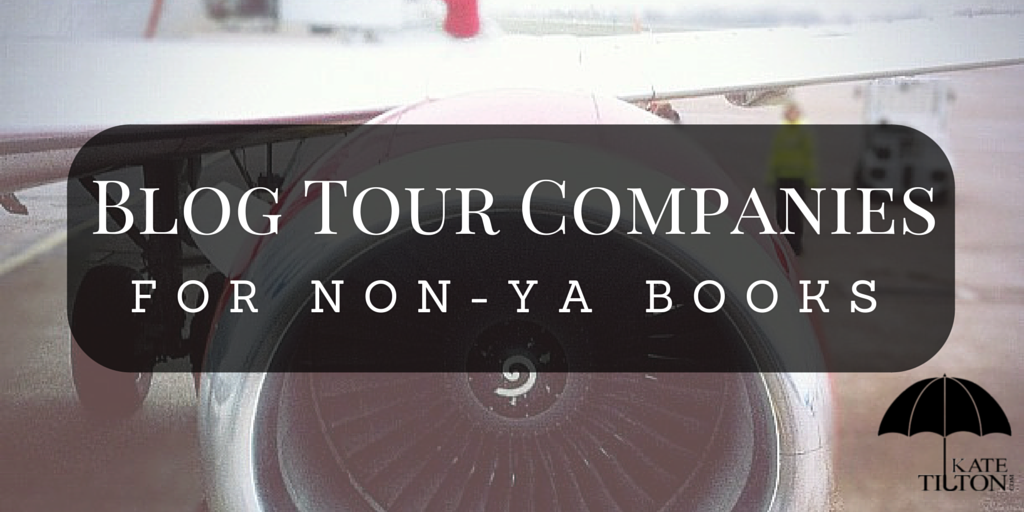 Super Blog Tour Companies for Non-YA Books