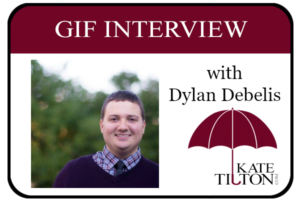 Gif Interview with Author Dylan Debelis